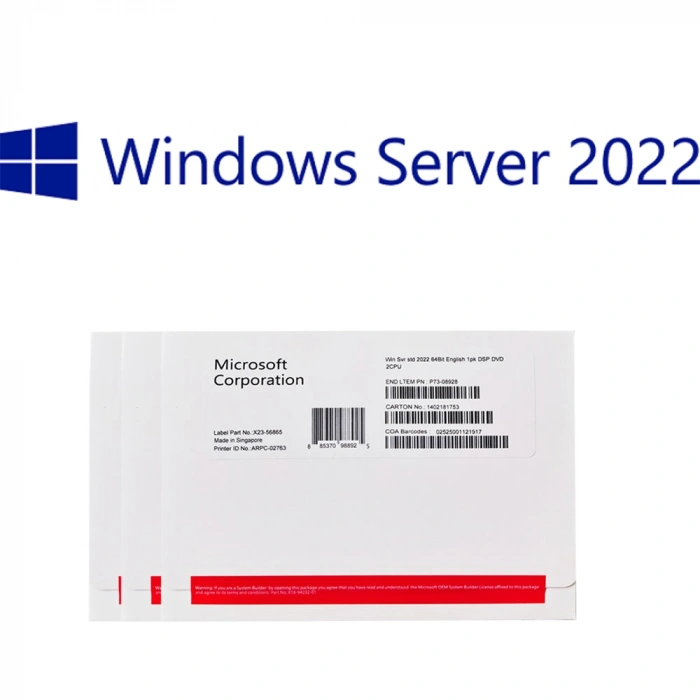 Microsoft Windows Server Standart 2022 English 16 Core