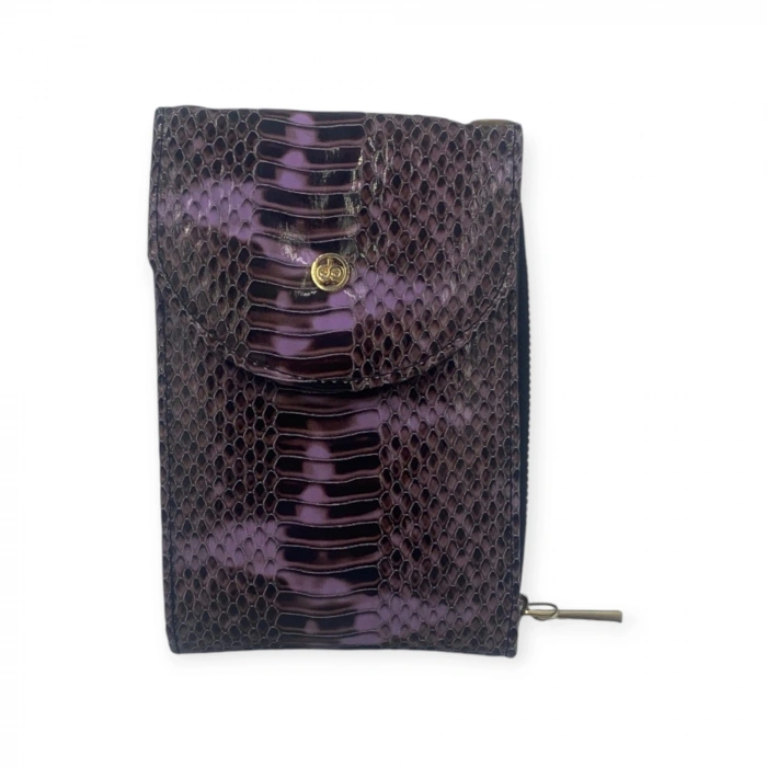 Ollbag OL-1093Y Kadın Zincir Askılı Mini Çanta Cüzdan