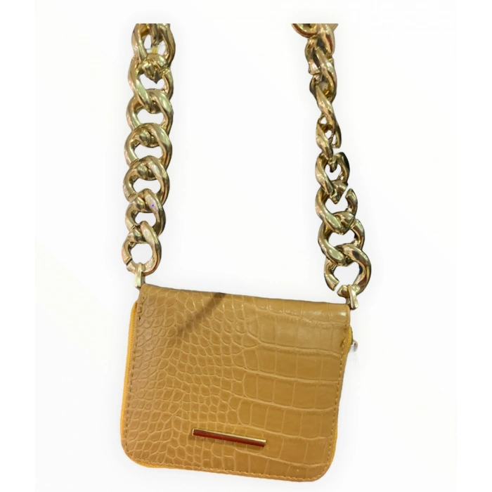 Ollbag OL-2052 Taba Zincir Askılı Mini Çanta