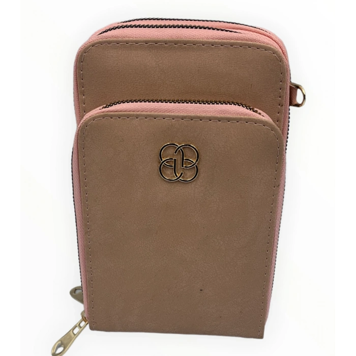 Ollbag OL-2055 Kadın Zincir Askılı Mini Çanta Cüzdan