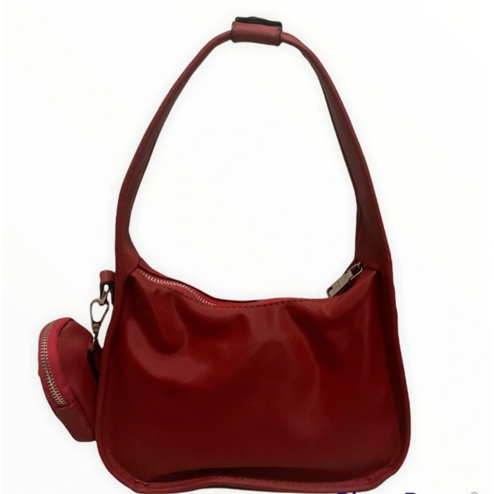 Prada Kırmızı Kadın Suni Deri Omuz Çantası