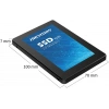 128GB Hikvision E100 550/430MBs Sata3 2.5 SSD