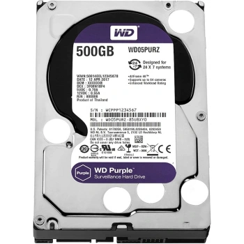 500GB Western Digital Purple 5400rpm SATA3 Hard Disk