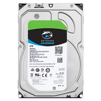 6TB SEAGATE Skyhawk 256MB SATA3 5900rpm 7/24 Hard Disk ST6000VX001