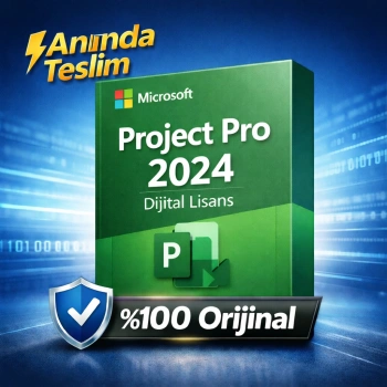 Microsoft Project Pro 2024 ESD Dijital Lisans