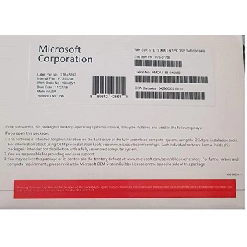 Microsoft Windows Server Standart 2019 English 16 Core