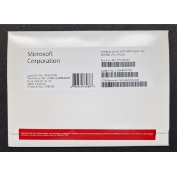 Microsoft Windows Server Standart 2025 English 16 Core