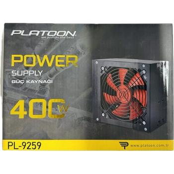 Platoon PL-9259 400W 12 cm Power Supply