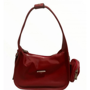 Prada Kırmızı Kadın Suni Deri Omuz Çantası