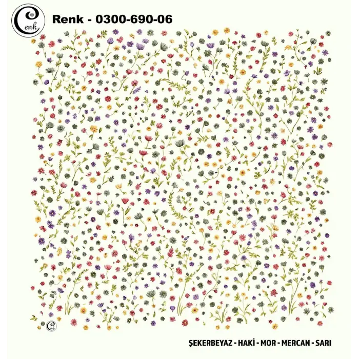 Cenk 100cm Oyalık Yazma (Cnk-690-06)