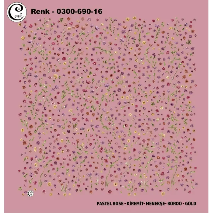 Cenk 100cm Oyalık Yazma (Cnk-690-16)