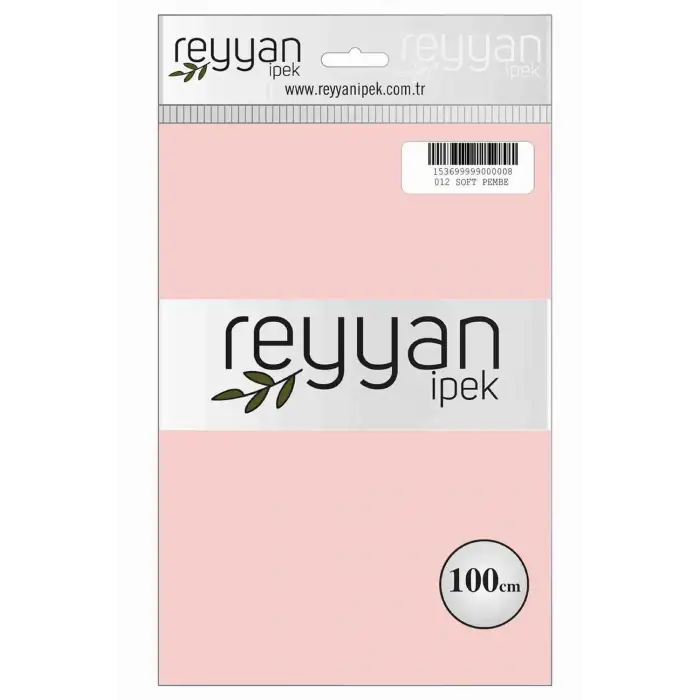 Reyyan İpek 100 Cm Düz Poşetli Yazma (Soft Pembe)-012