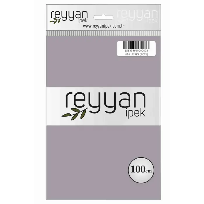Reyyan İpek 100 Cm Düz Poşetli Yazma (Sirke Açık)-094