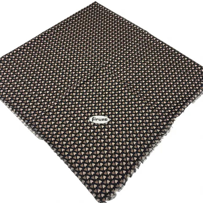 Firuze Flamlı Koton Eşarp (FE515-03)