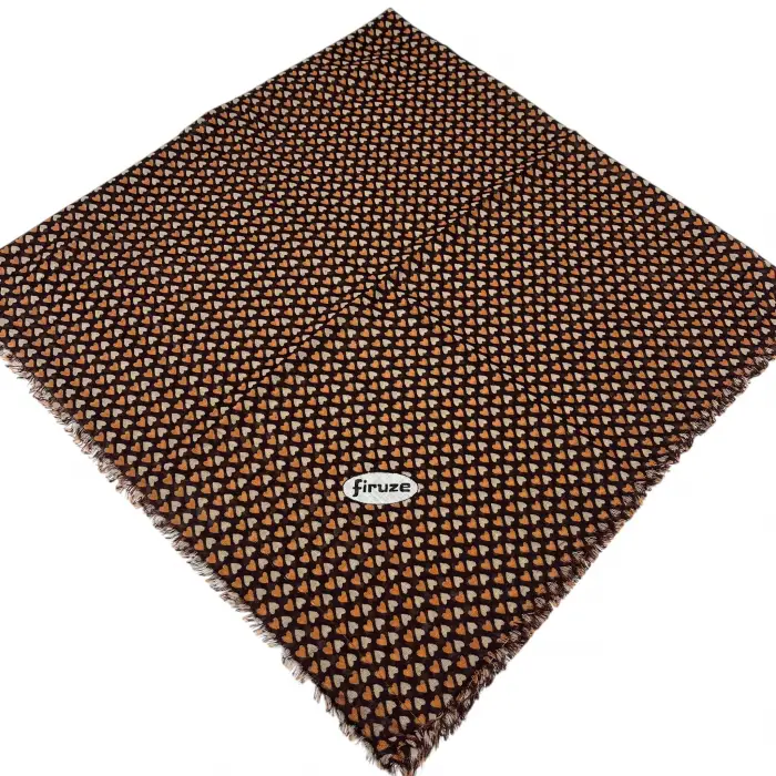 Firuze Flamlı Koton Eşarp (FE515-07)