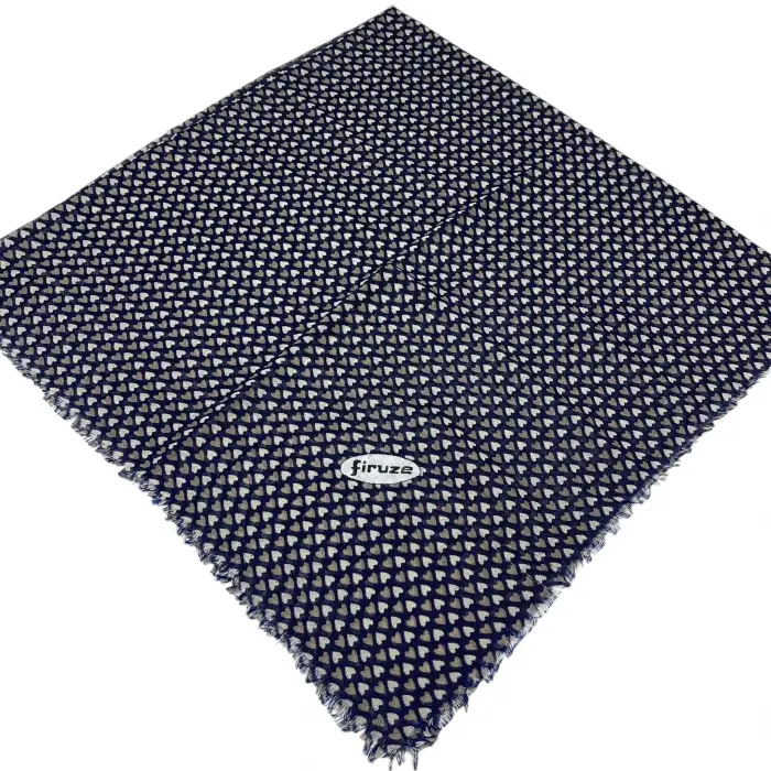 Firuze Flamlı Koton Eşarp (FE515-17)