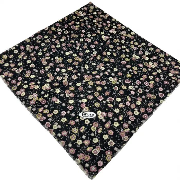 Firuze Sökme Dimi Koton Eşarp (FE518-01)