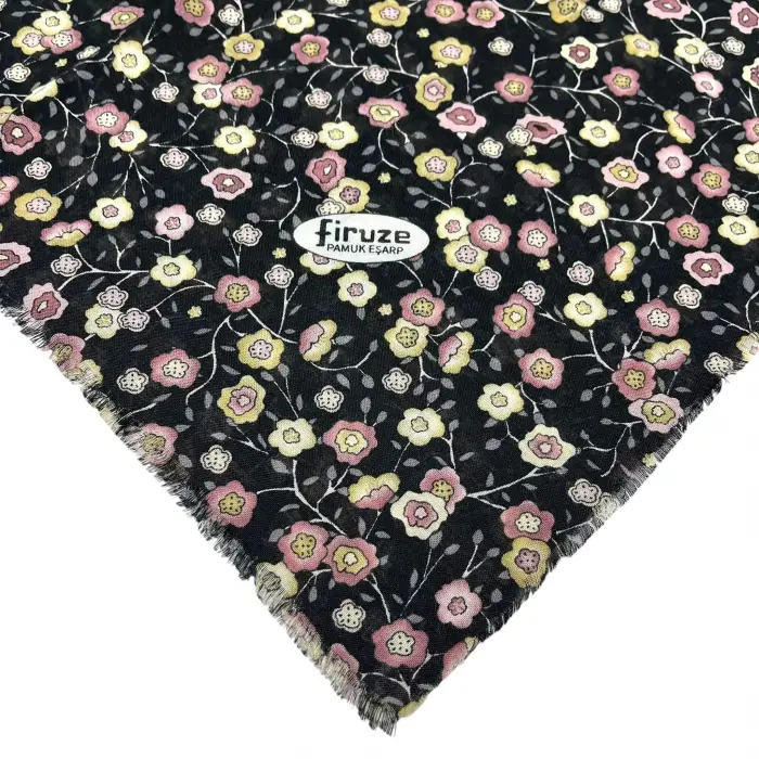 Firuze Sökme Dimi Koton Eşarp (FE518-01)