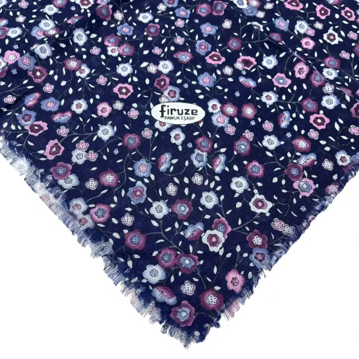 Firuze Sökme Dimi Koton Eşarp (FE518-02)