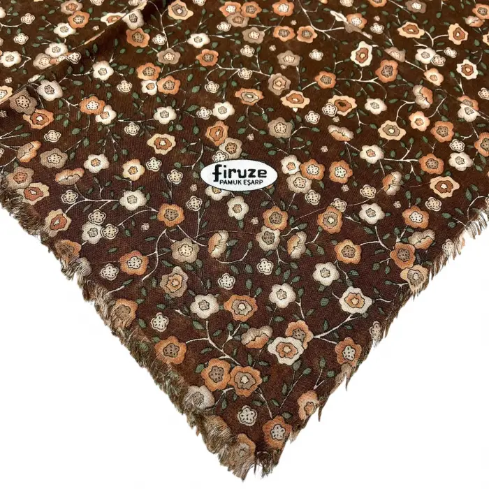 Firuze Sökme Dimi Koton Eşarp (FE518-04)