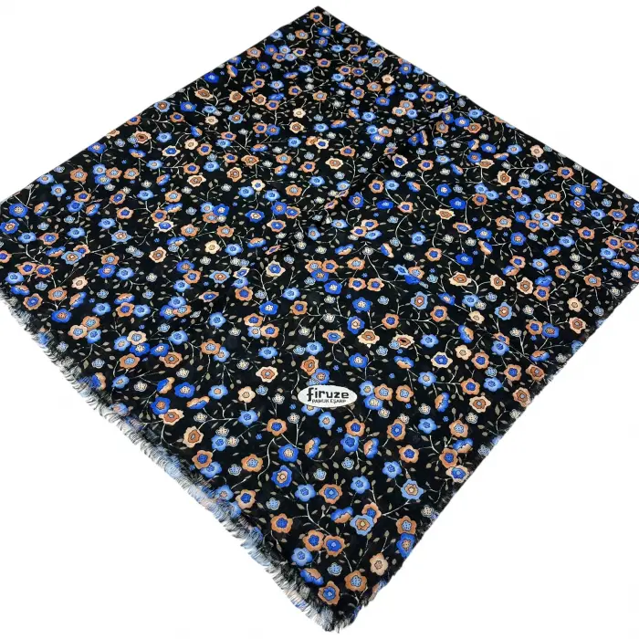 Firuze Sökme Dimi Koton Eşarp (FE518-05)