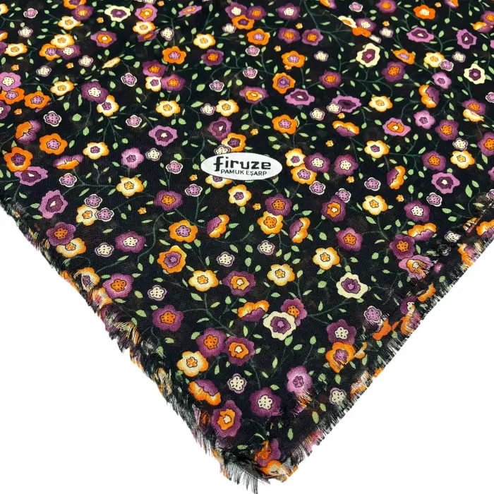 Firuze Sökme Dimi Koton Eşarp (FE518-08)