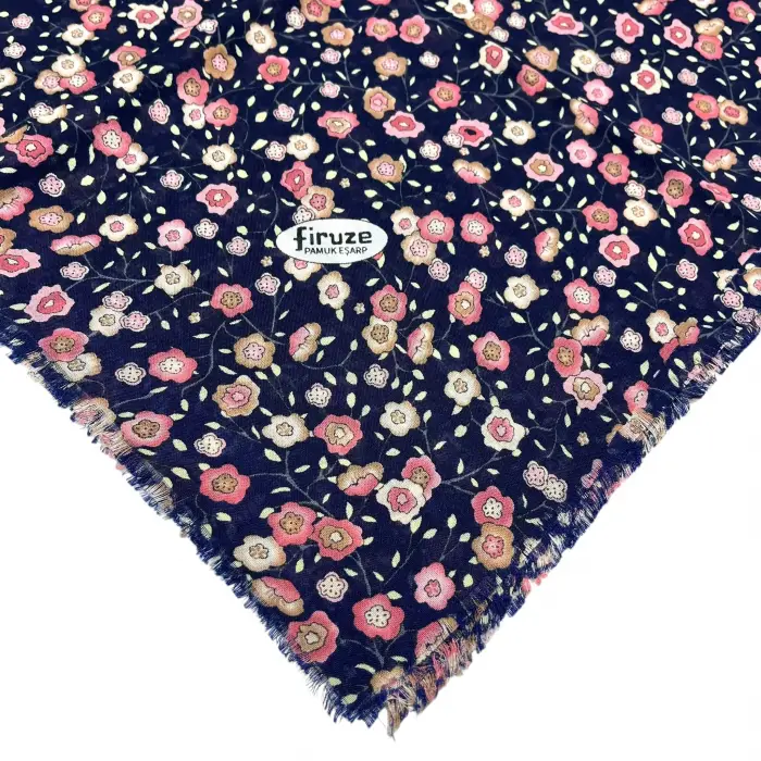 Firuze Sökme Dimi Koton Eşarp (FE518-09)