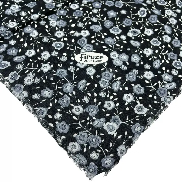 Firuze Sökme Dimi Koton Eşarp (FE518-10)