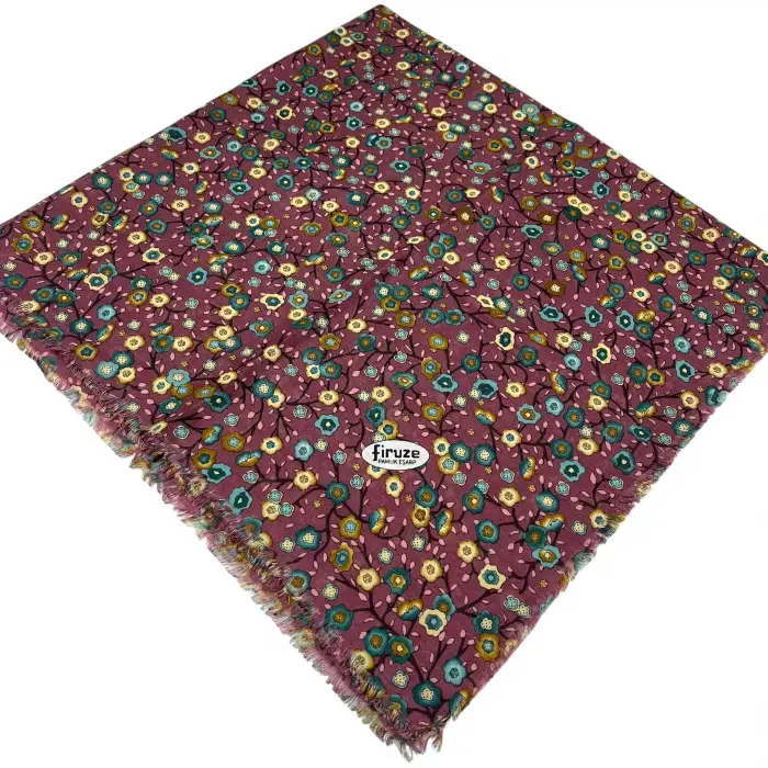 Firuze Sökme Dimi Koton Eşarp (FE518-11)