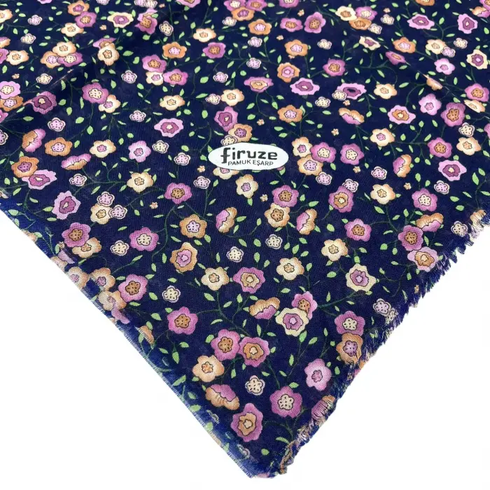 Firuze Sökme Dimi Koton Eşarp (FE518-12)