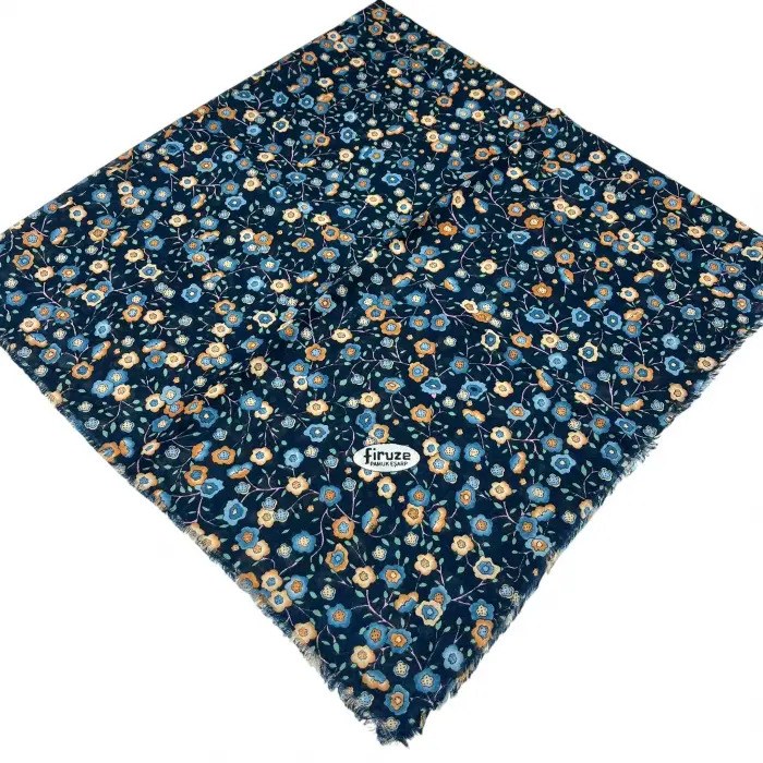 Firuze Sökme Dimi Koton Eşarp (FE518-13)