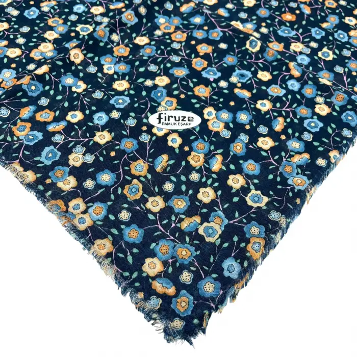 Firuze Sökme Dimi Koton Eşarp (FE518-13)