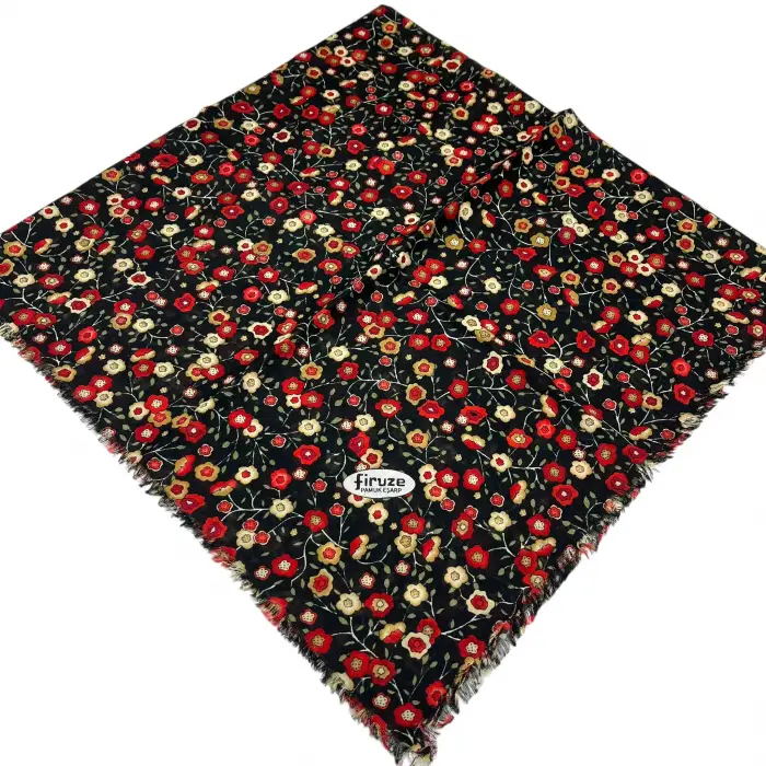 Firuze Sökme Dimi Koton Eşarp (FE518-14)