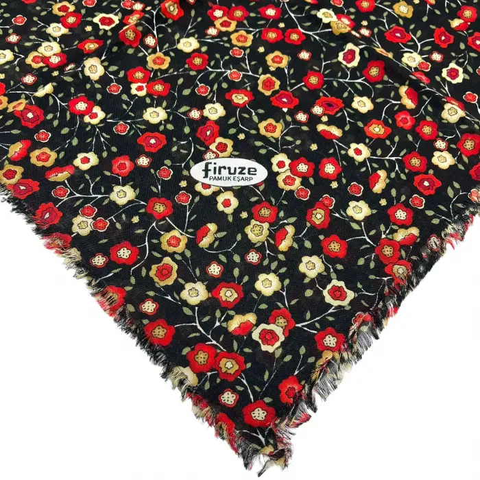 Firuze Sökme Dimi Koton Eşarp (FE518-14)