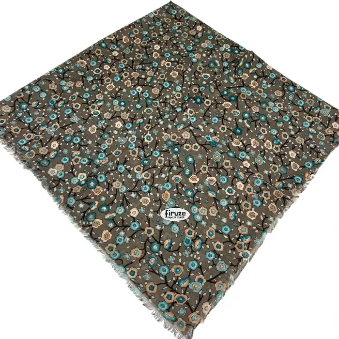 Firuze Sökme Dimi Koton Eşarp (FE518-17)