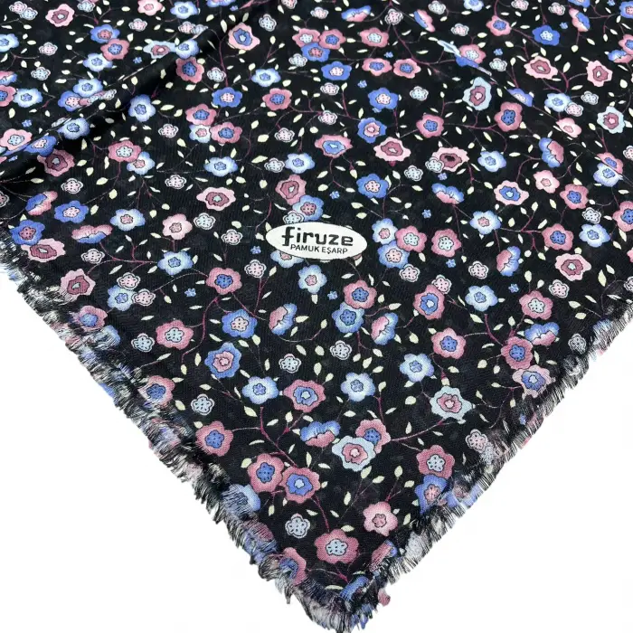 Firuze Sökme Dimi Koton Eşarp (FE518-19)