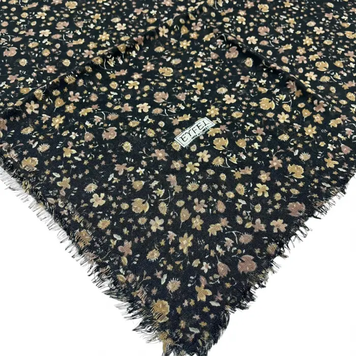 Eyfel Flamlı Koton Eşarp (FE519-05)