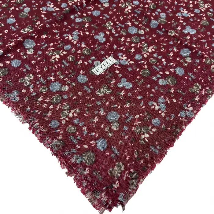 Eyfel Flamlı Koton Eşarp (FE519-06)