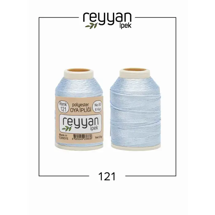 Reyyan İpek 20 gr. Polyester Oya İpi 10lu Kutu-121-1