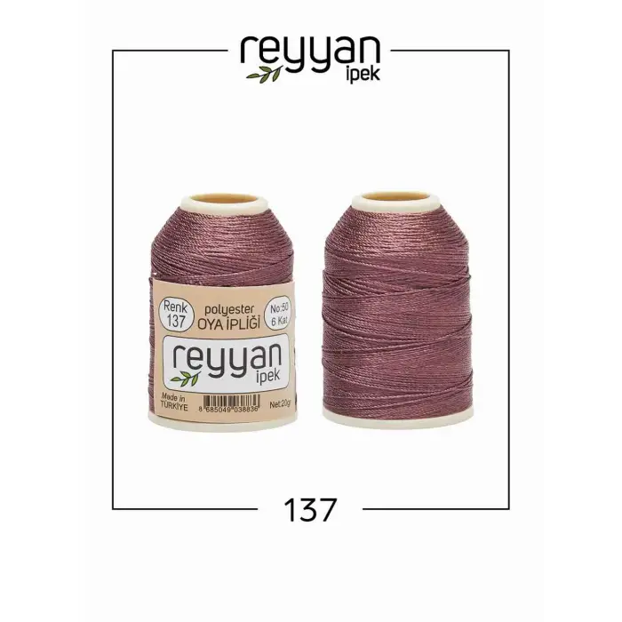 Reyyan İpek 20 gr. Polyester Oya İpi-137