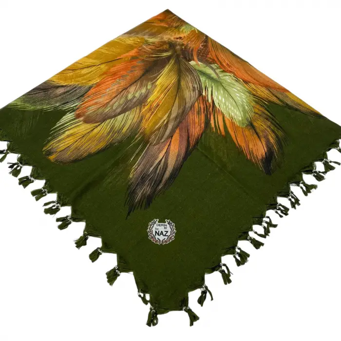 Naz İpek Koton Sökme Boncuklu Yazma (sm-41-14)