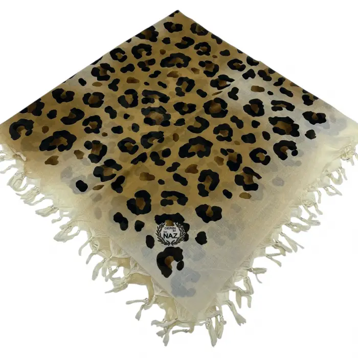 Naz İpek Koton Sökme Boncuklu Yazma (sm-42-07)