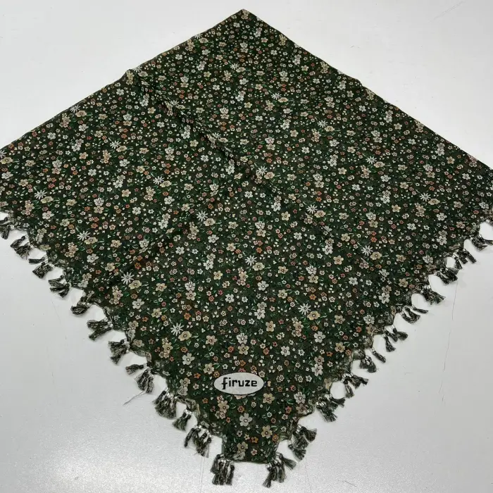 Firuze Sökme Boncuklu Koton Yazma (sm-46-11)