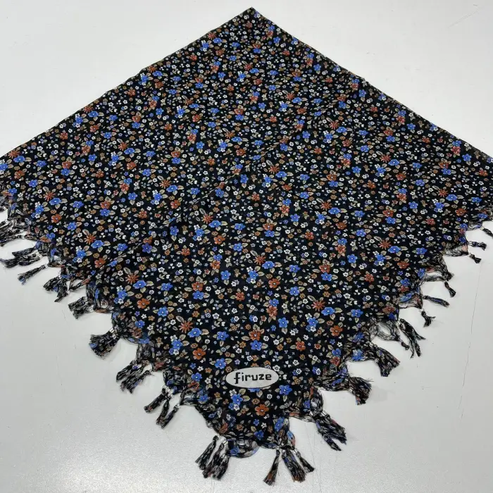 Firuze Sökme Boncuklu Koton Yazma (sm-46-12)