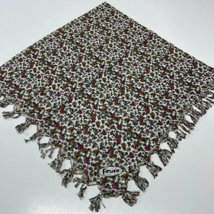 Firuze Sökme Boncuklu Koton Yazma (sm-46-14)