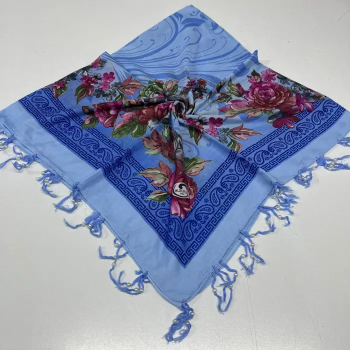 Huzurlu Püsküllü Boncuklu El İşi Yazma (pbs9803)