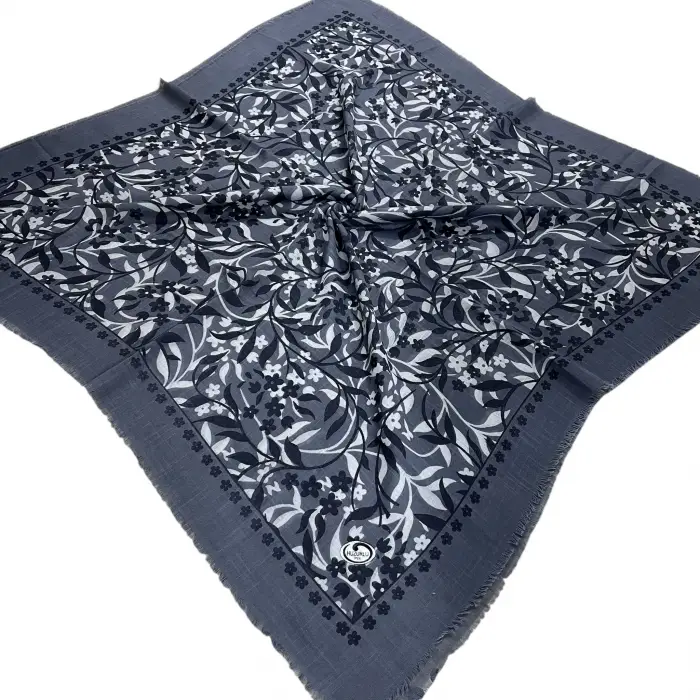 Huzurlu Flamlı Koton Eşarp (FE533-01)