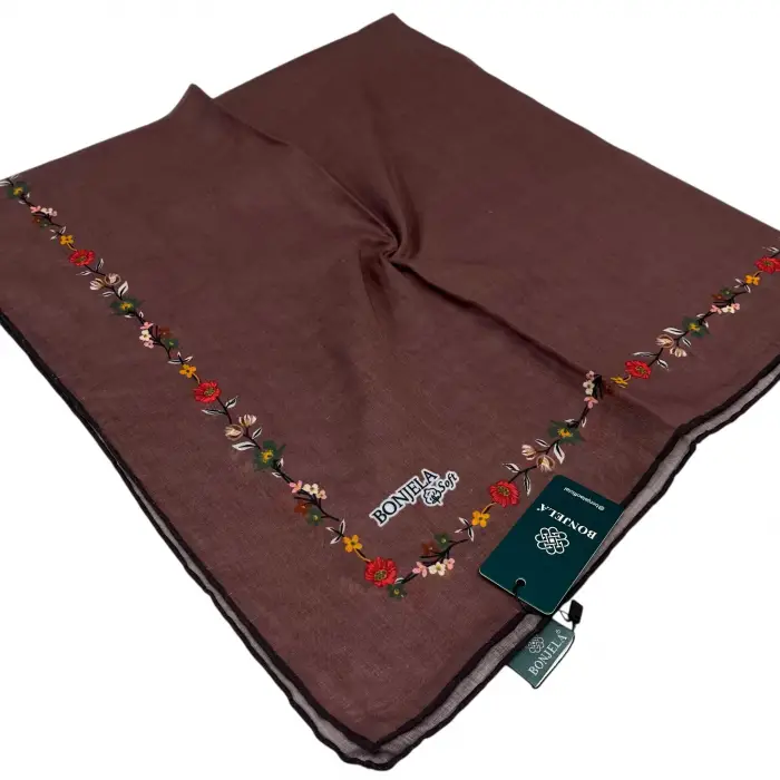 Bonjela El Dikişli Dijital Soft Eşarp-soft01-17