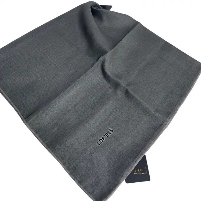 Lopres Düz Renk El Dikişli Dijital Soft Eşarp-soft04-29