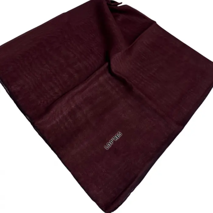 Lopres Düz Renk El Dikişli Dijital Soft Eşarp-soft04-18